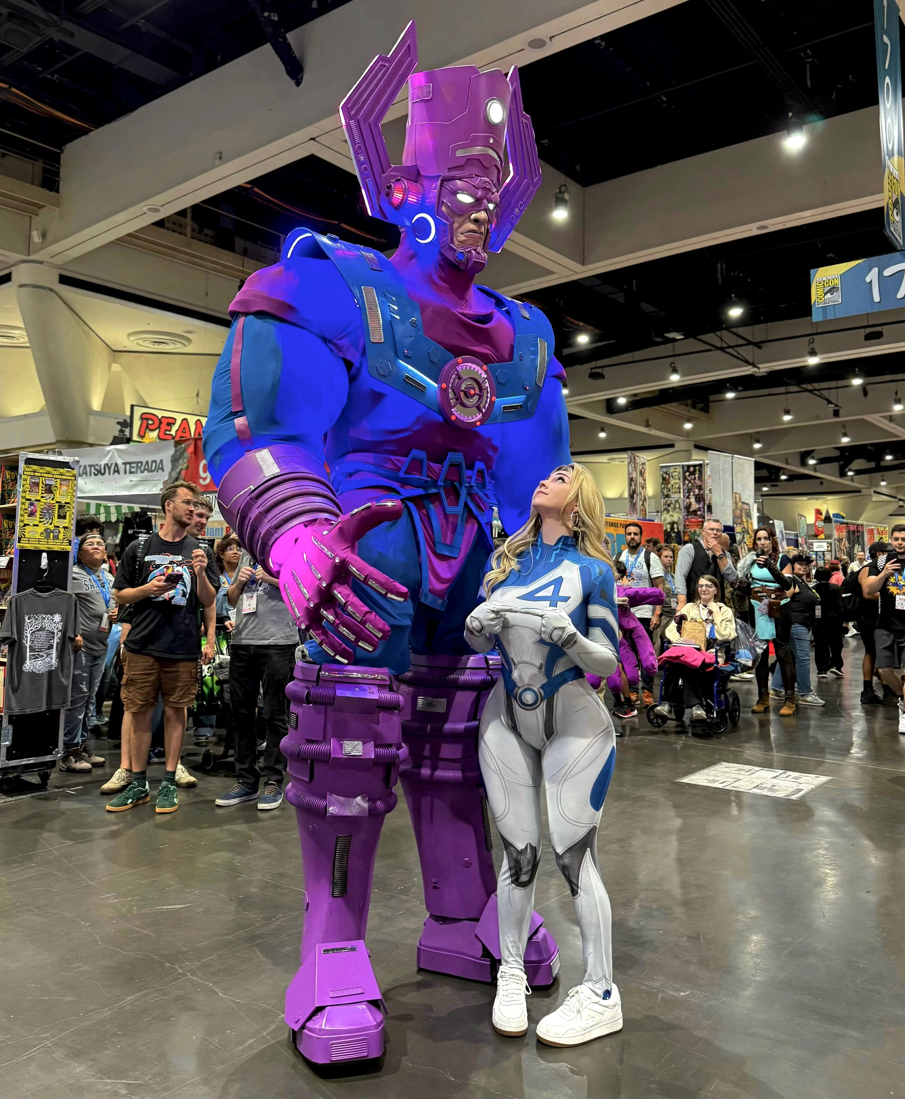 Galactus & Invisible Woman (Extreme Costumes & Buttercupcosplays) picture 1 of 1
