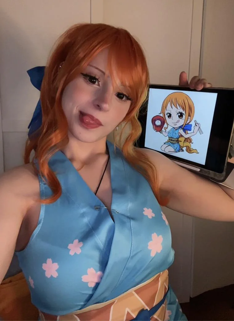 my nami cosplay 🍊 (eggscellentnana on insta) picture 1 of 1