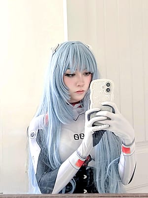 Long Haired Rei - Neon Genesis Evangelion by be_jiji'
