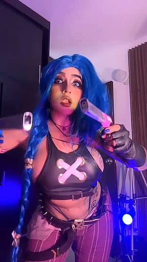 Arcane Jinx cosplay - by (CuteDeew)'