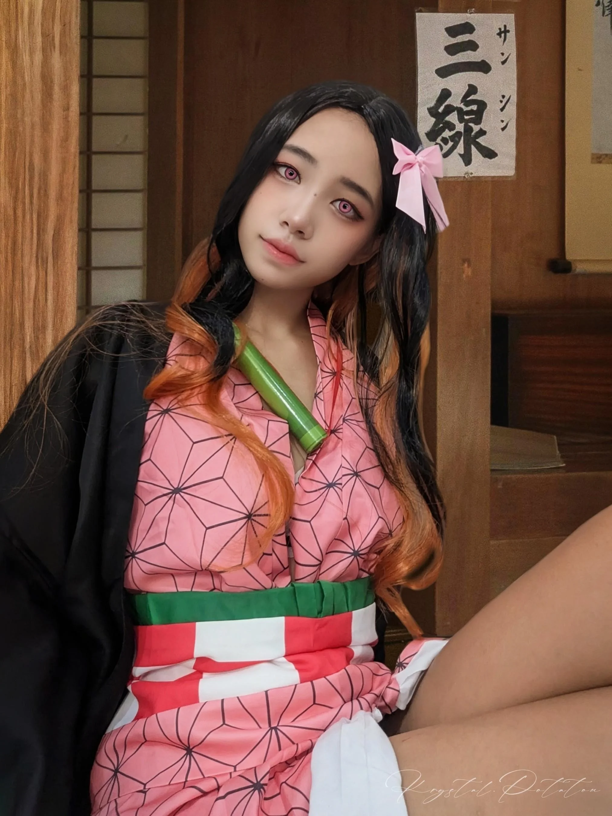 My Nezuko Cosplay from Kimetsu no Yaiba (by Krystal.Potatou) picture 2 of 2