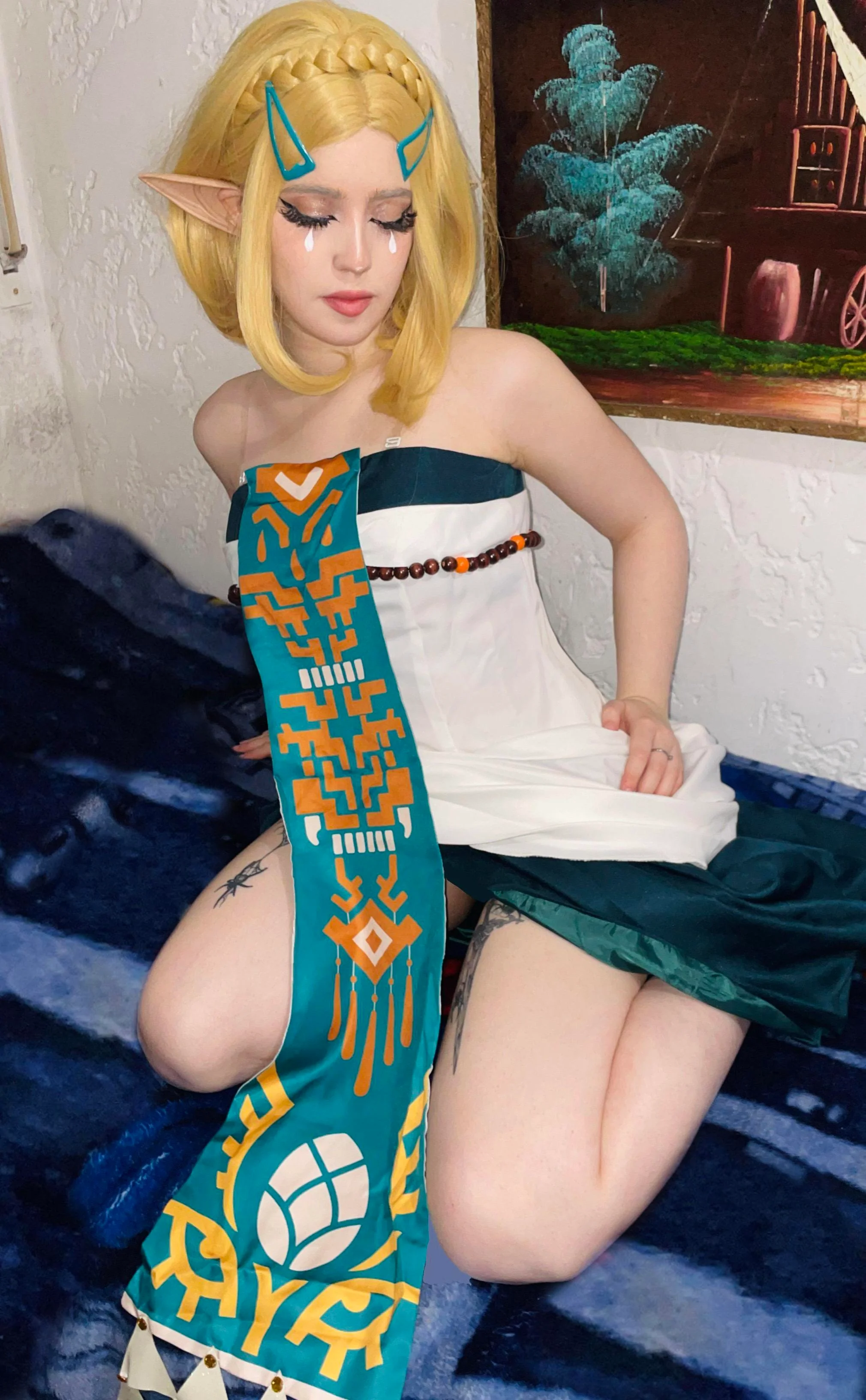 Zelda from Totk cosplay by [Kurisutyn] 💛💚 picture 1 of 4