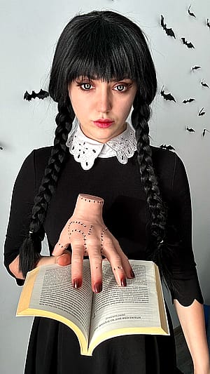 Wednesday Addams [Wednesday] by Fleurxy'