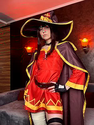 Megumin from Konosuba by Lina Moore'