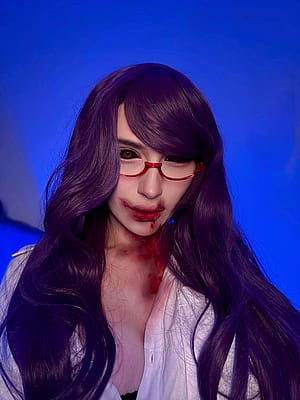 Rize Kamishiro cosplay from Tokyo Ghoul by pixligirl'