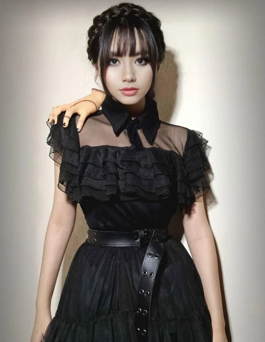 Wednesday Addams Cosplay! (Luna--Cos) picture 2 of 2