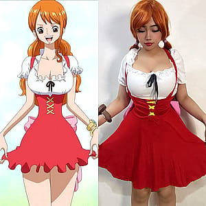 Nami from One Piece by Seraxfaye'