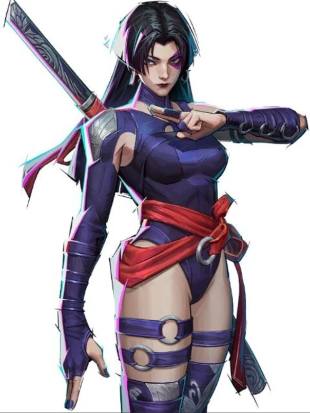 Psylocke by Chleowo picture 2 of 2
