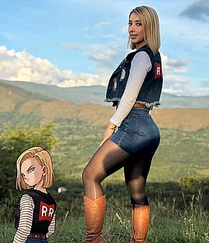 Androide 18 By Cosplayer Androide_18'