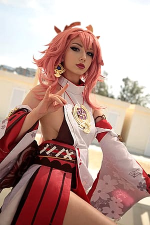 Yae Miko Cosplay! (Luna--Cos)'