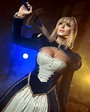 Saber from Fate/Stay night by (elizabethrage)'