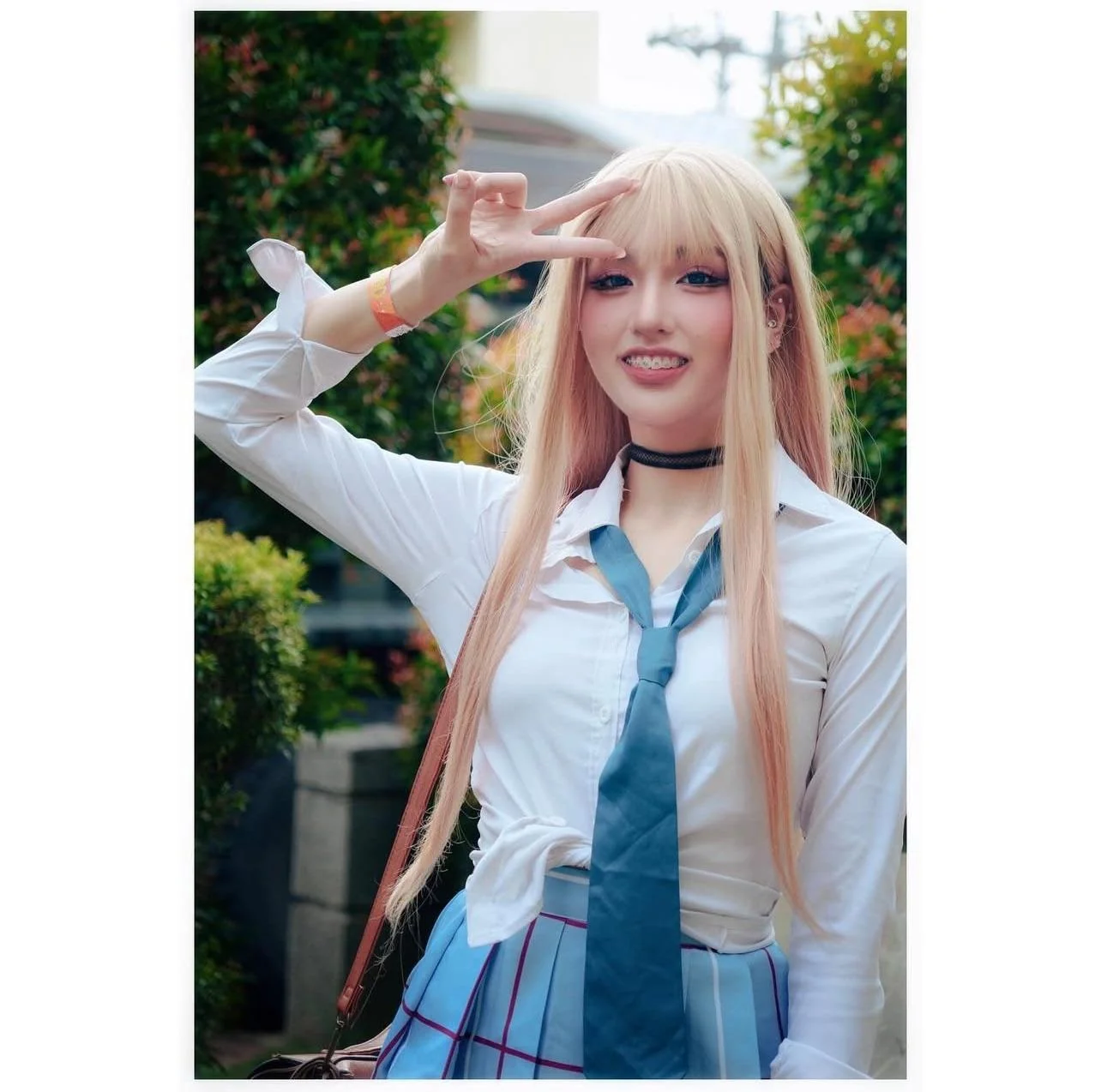 Marin Kitagawa(uniform ver) cosplay by me picture 3 of 6