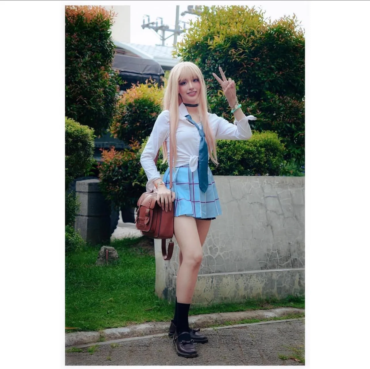 Marin Kitagawa(uniform ver) cosplay by me picture 5 of 6