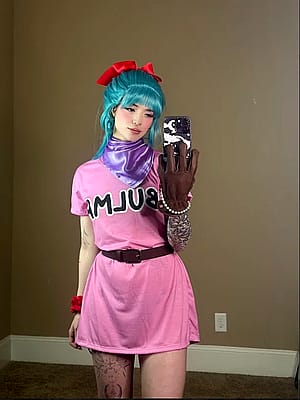 My Bulma from Dragon Ball by me! LeesiBB!'
