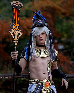 Cyno cosplay! (nathanael_theangel)'