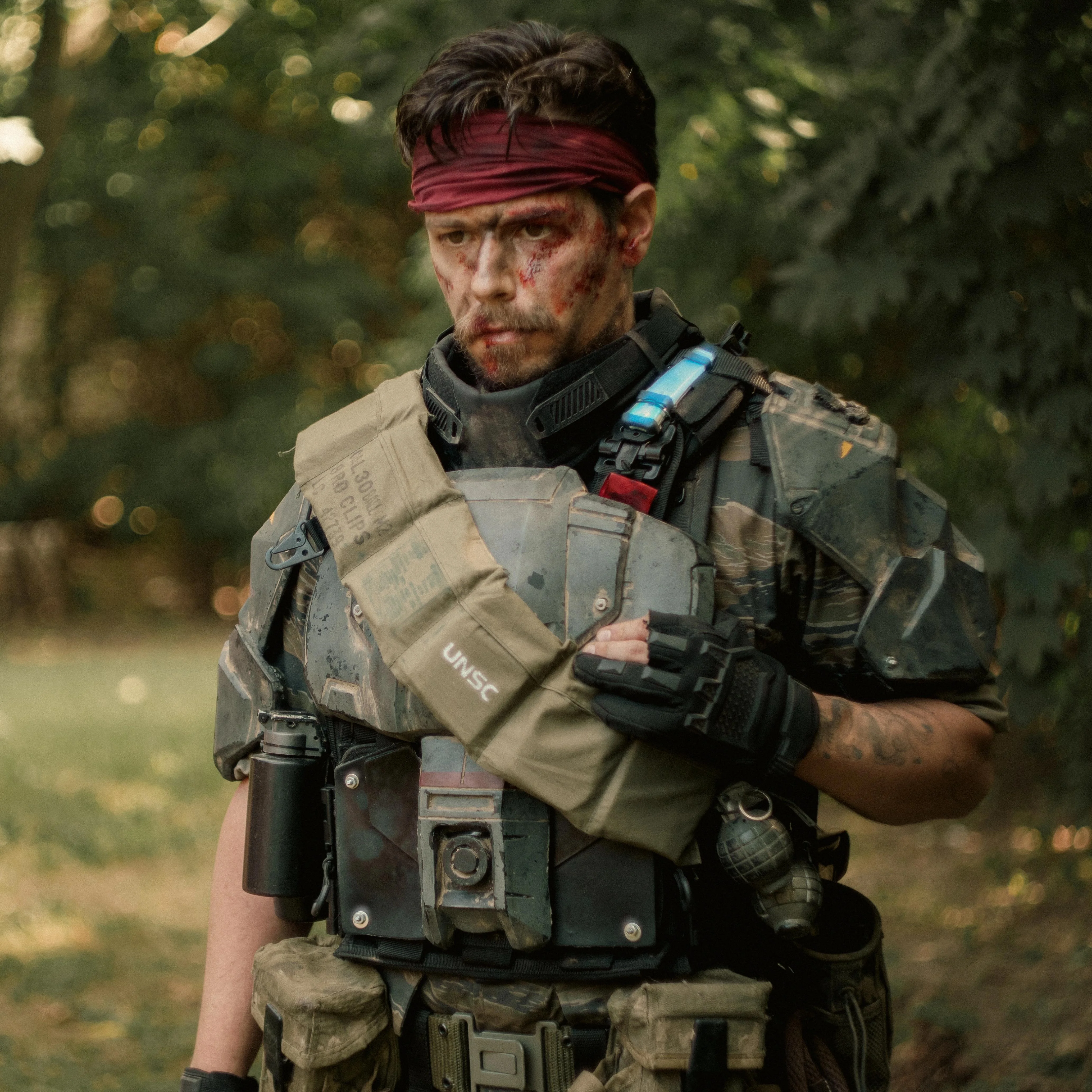 Halo ODST cosplay and a k9 handler concept art brought to life, mooreshots picture 2 of 7