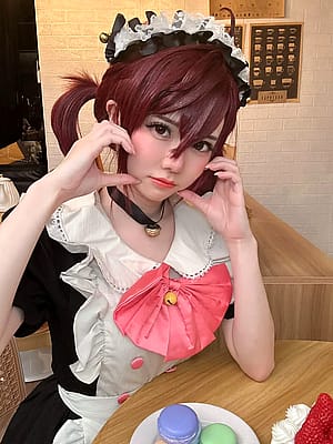 Ayase Momo (Meido ver.) by Sally Dorasnow from Dandadan'