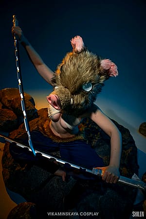 Inosuke Hashibira by vikaminskaya'