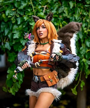 Squirrel Girl by Lisa Mancini'