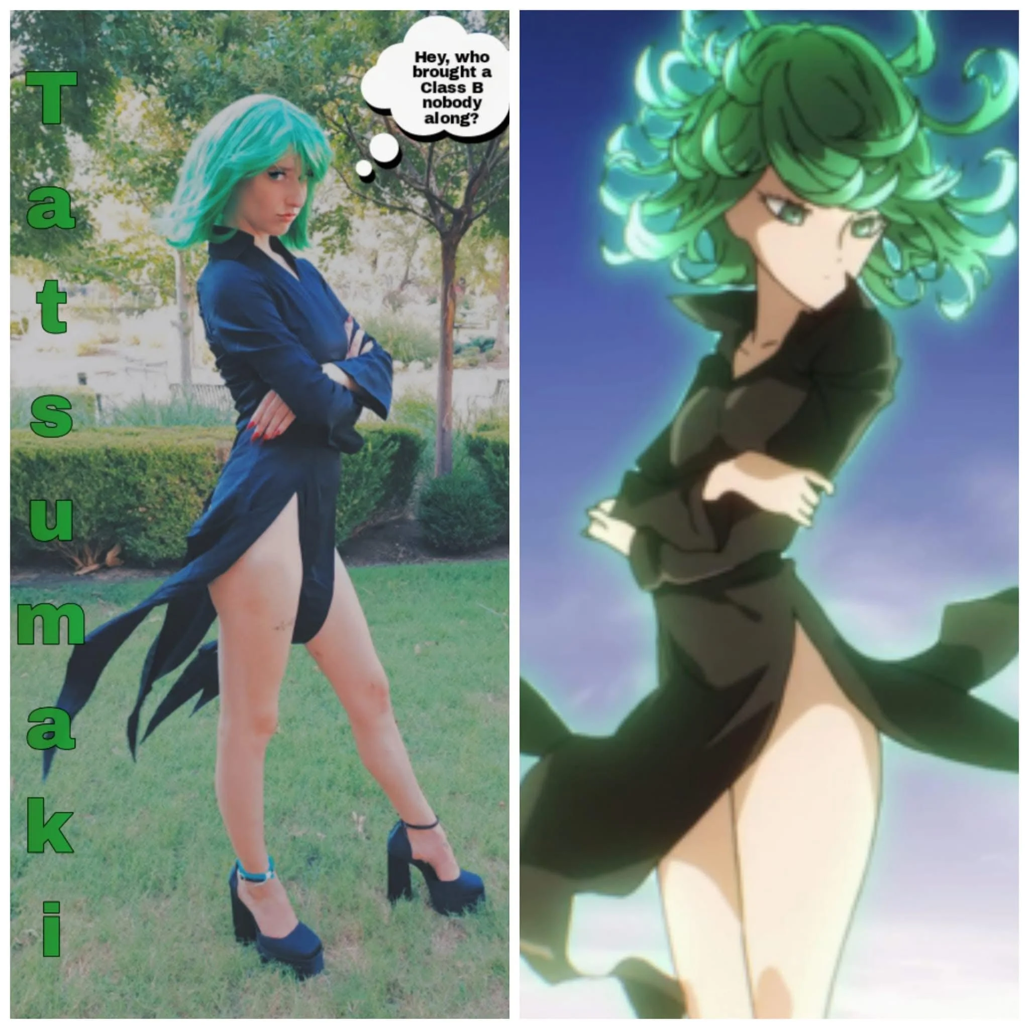 My Last Con Cosplay ~Tatsumaki, One Punch Man~💚 picture 1 of 3