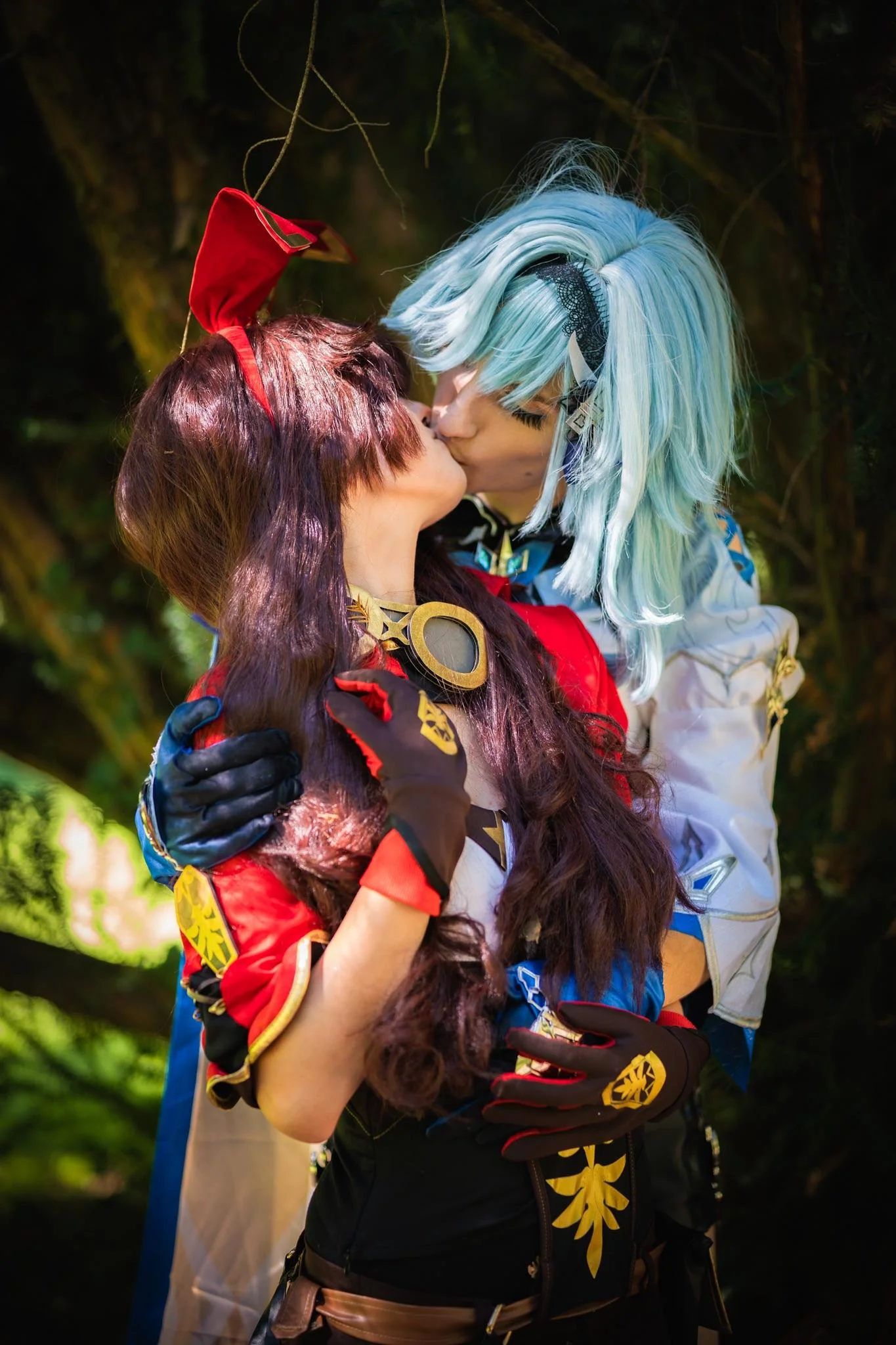 Eula and Amber from Genshin Impact by Yaku and Sanka picture 3 of 4
