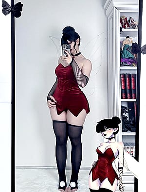 Goth Tinkerbell by Anna (anna_himejima)'