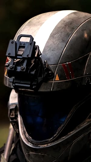 Mooreshots Halo ODST vietnam war style cosplay with Alice and chains for the vibe'
