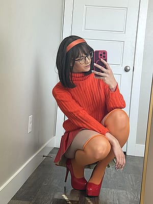 Velma from Scooby doo by Ava Rhodes'