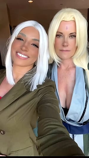 Tsuande and Mabui from Naruto by (annaha_kuu)'