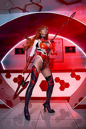 Asuka Langley from Evangelion by AGflower'