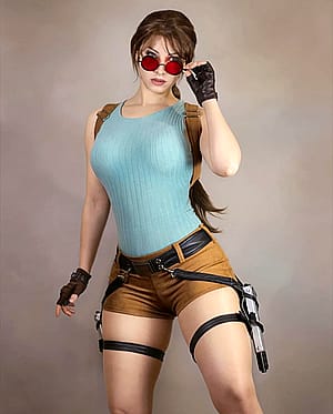 Lara Croft by Enji Night'