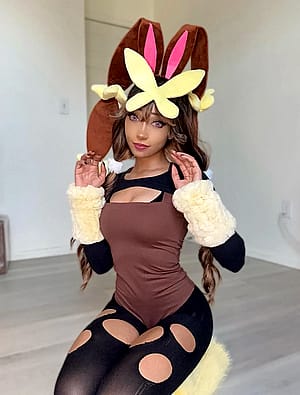 Mega Lopunny from pokemon by starbean'