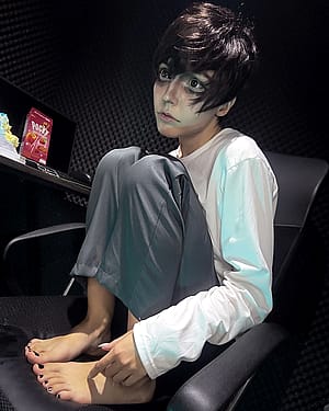 L (Death Note) by kawaiiipunk'