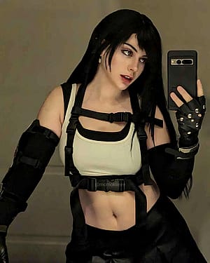 Tifa Lockhart from Final Fantasy by Momokiieee'