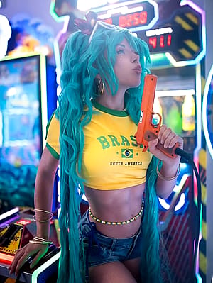 Brazilian Hatsune Miku by miciaglo'