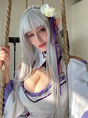 My Emilia cosplay! (Ana Chuu)'