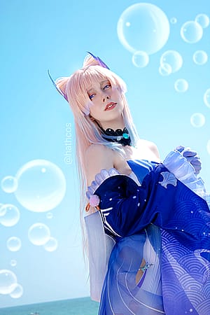 Kokomi cosplay (Genshin Impact) by Hathcos'