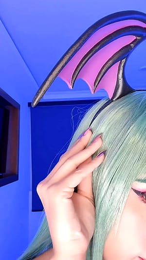 Morrigan Aensland by pinkusugar'