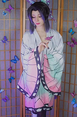 My Shinobu Kocho cosplay (Shiro)'