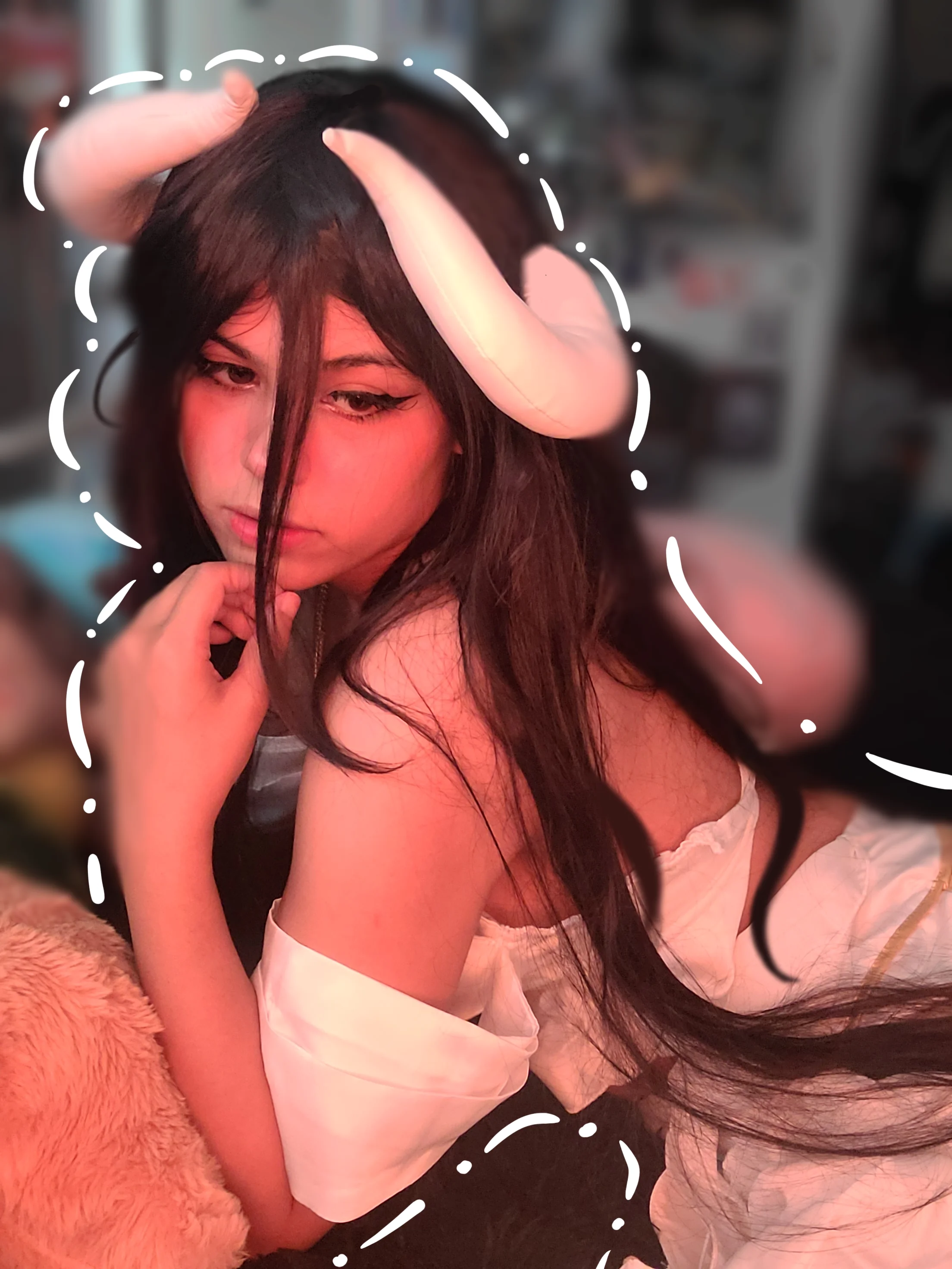 Albedo Overlord Cosplay / Fudomekimo picture 1 of 1