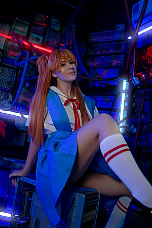 Asuka Langley from Evangelion by Yuna Kairi'