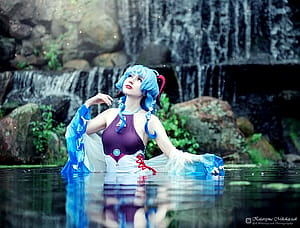 Ganyu from Genshin Impact/v.rose_cosplay'