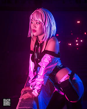 Lucy & Rebecca from Cyberpunk Edgerunners (sarahxrj and killjoycosx and the.kith)'