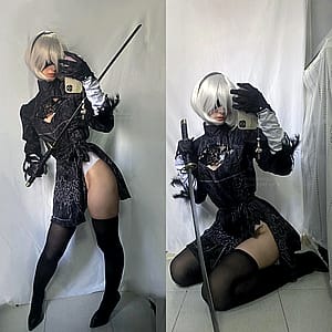 2B from Nier Automata by dafsfangs'