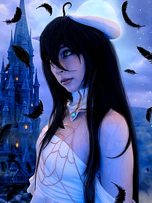 Albedo cosplay from overlord (amelia.is.sane)'