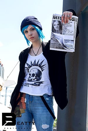 Chloe Price, Life is strange cosplayer i met in london, unknown credit'