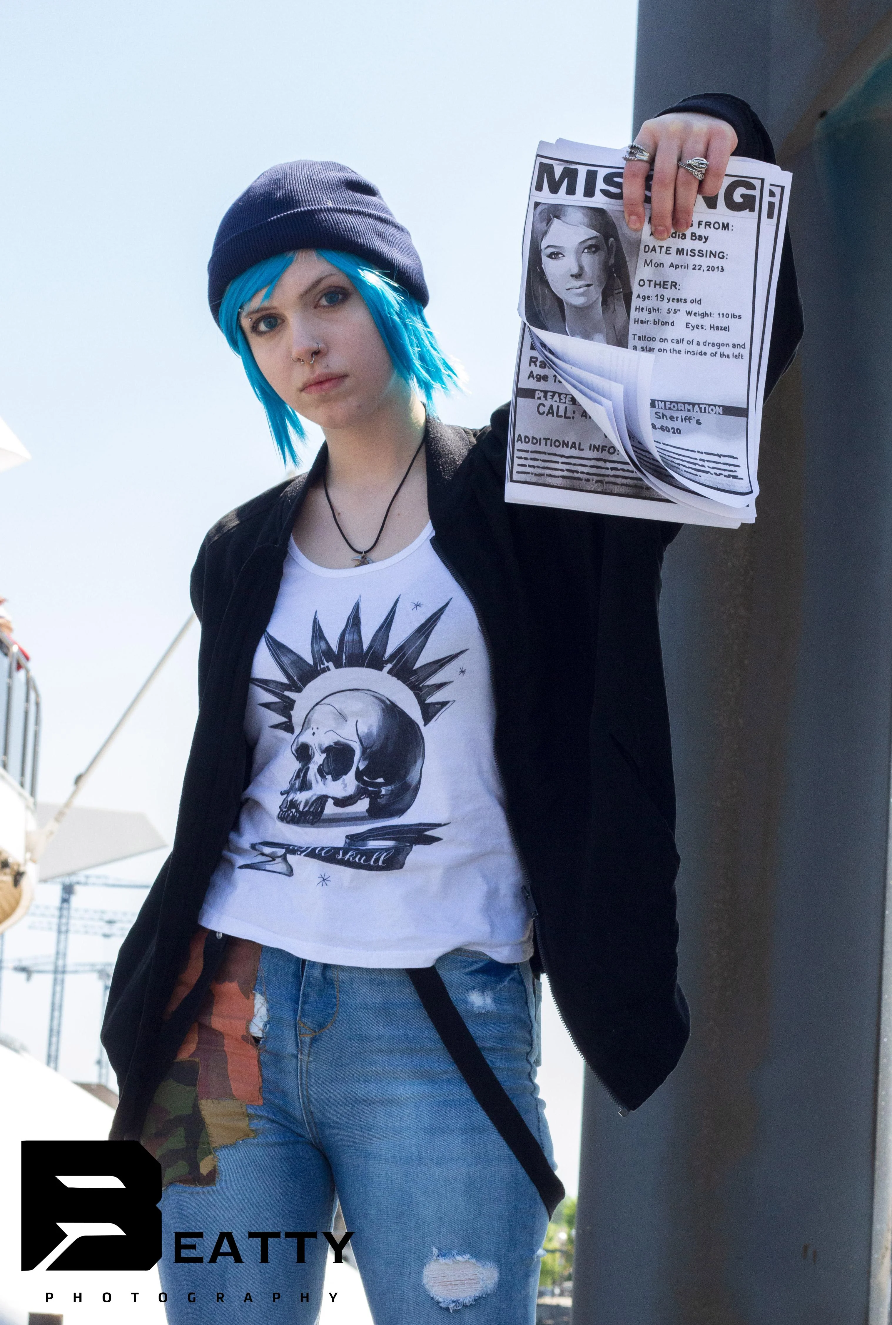 Chloe Price, Life is strange cosplayer i met in london, unknown credit picture 1 of 1