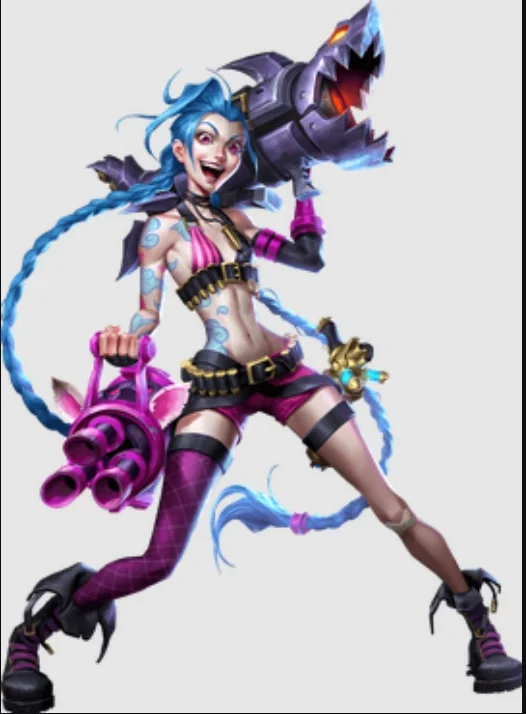 Jinx from League of Legends by me (u/LttlNymph) picture 2 of 2