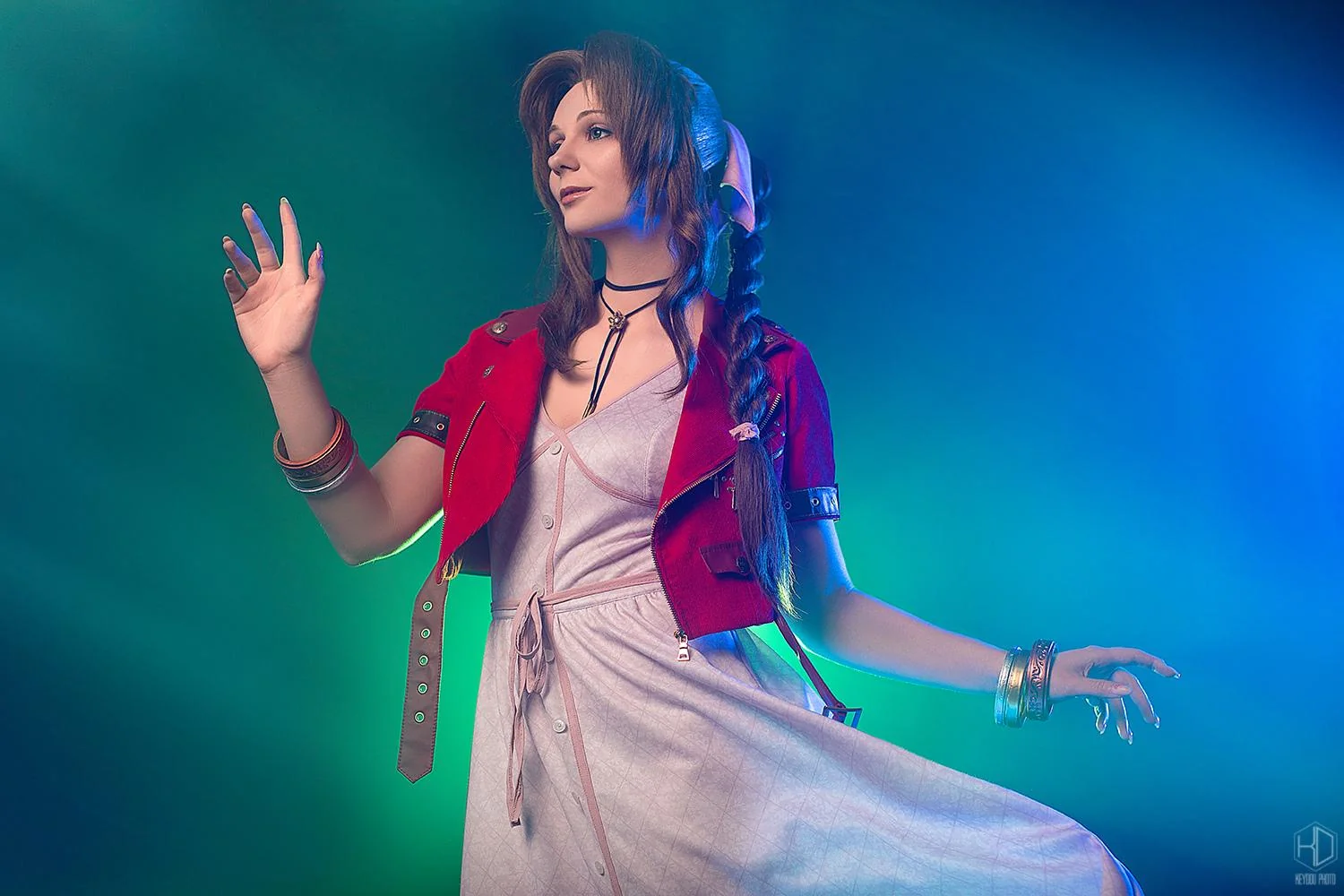 Aerith from Final Fantasy by AGflower picture 1 of 1