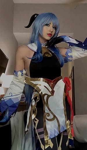Ganyu Cosplay by Nana-Cos'